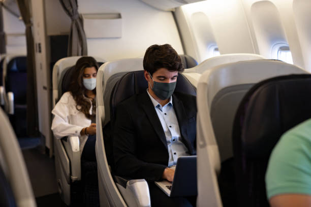 mask on flight