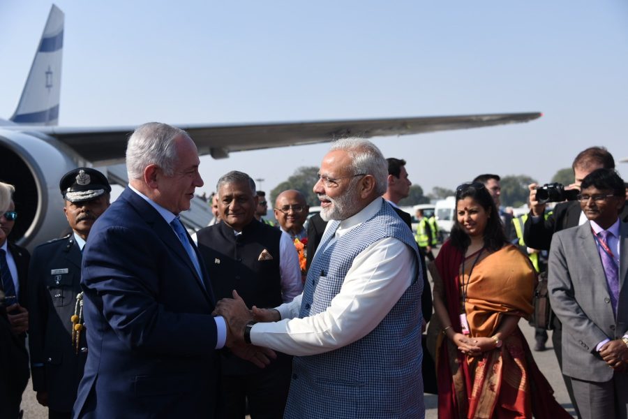 Narendra Modi Benjamin Netanyahu