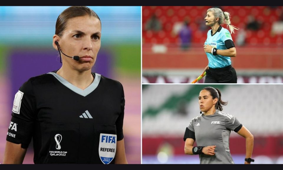 FIFA World Cup: All-woman referee team set to make history in Qatar