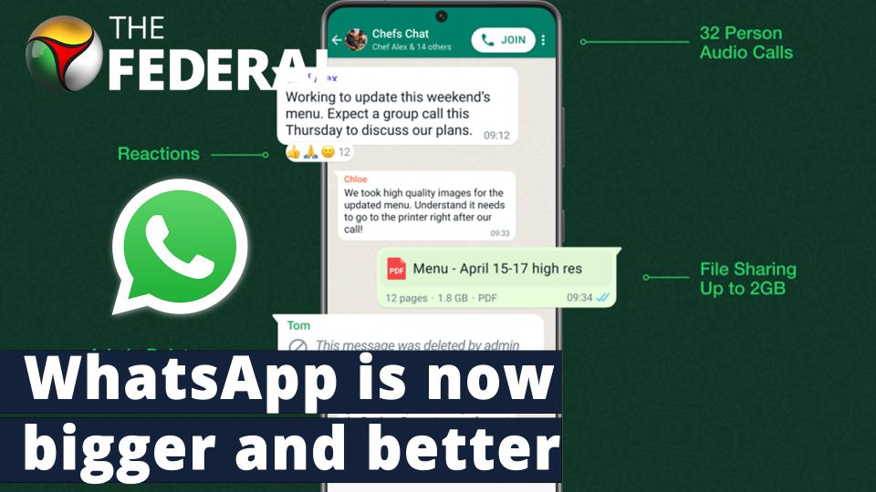 whatsapp communities update