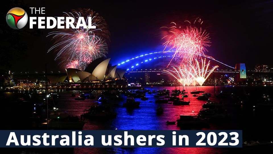 2023 arrives Down Under with fireworks and fanfare