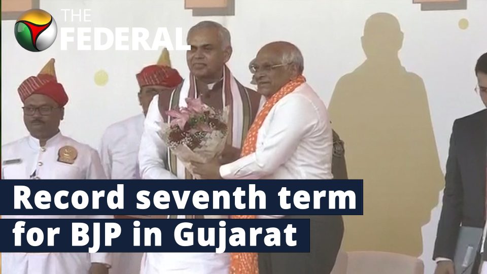 Bhupendra Patel takes over as Gujarat CM for second term