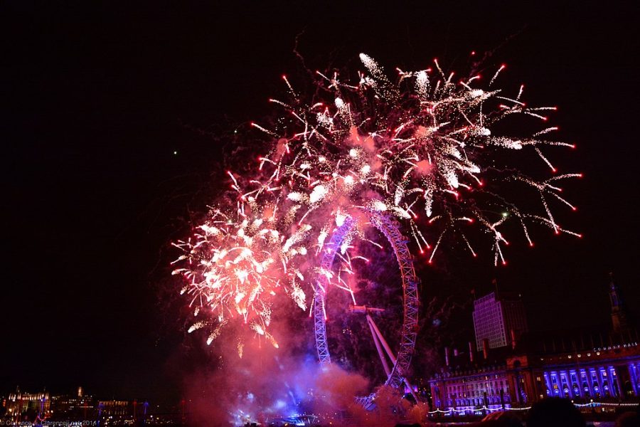 London Eye New Year