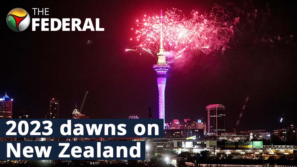 New Zealand welcomes 2023 with fireworks