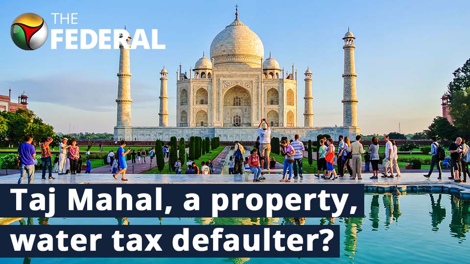 Taj Mahal issued tax notices