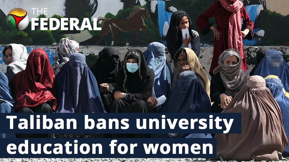 Taliban suspends higher education for Afghan women