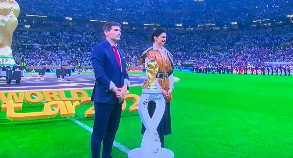 Deepika Padukone unveils FIFA World Cup trophy; creates history in Qatar