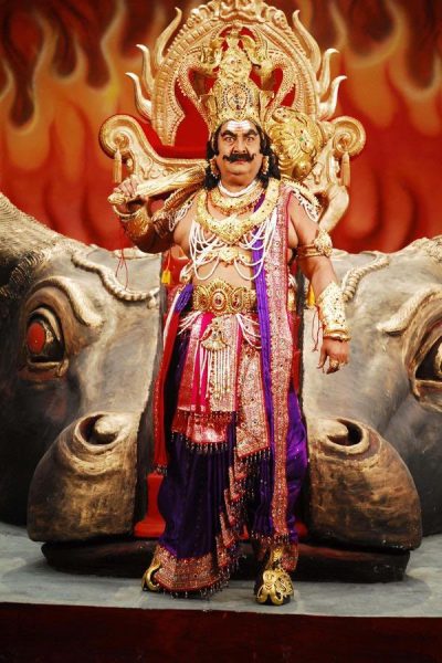 Kaikala Satyanarayana as Ghatotkacha in the film Pandava Vanavasam.