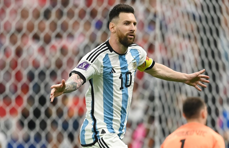 Lionel Messi Argentina vs Croatia FIFA World Cup 2022 semi-final
