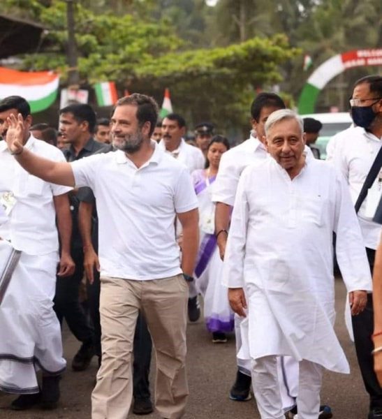 Mani Shankar Aiyar and Rahul Gandhi