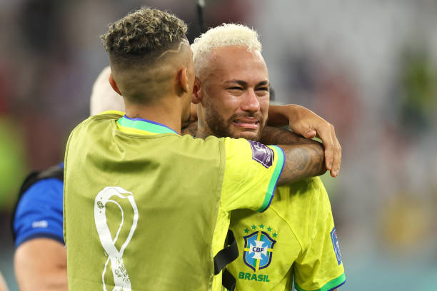 Neymar in tears after Brazil crashes out of World Cup  Neymar in tears  after Brazil knocked out of World Cup 2022