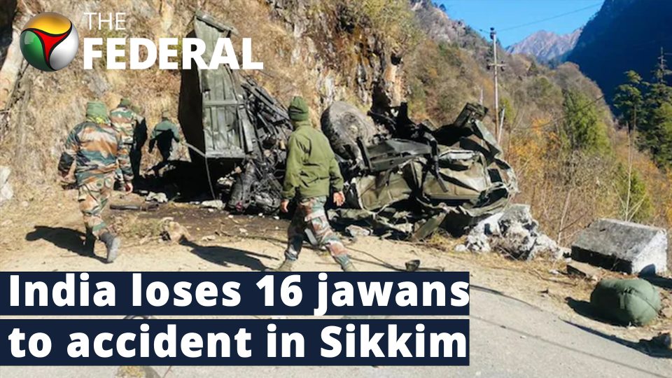 16 Army jawans die as vehicle falls into gorge