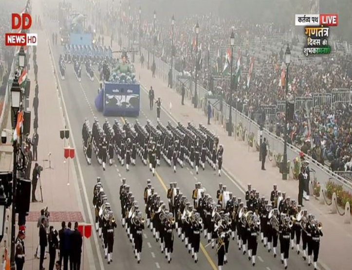 74th Republic Day parade: Armed forces showcase Indias military might