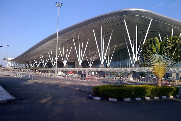 Kerbside leaks, Terminal-2, Kempegowda international airport