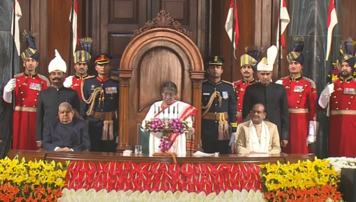 Parliament Budget Session President Droupadi Murmu Atmanirbhar