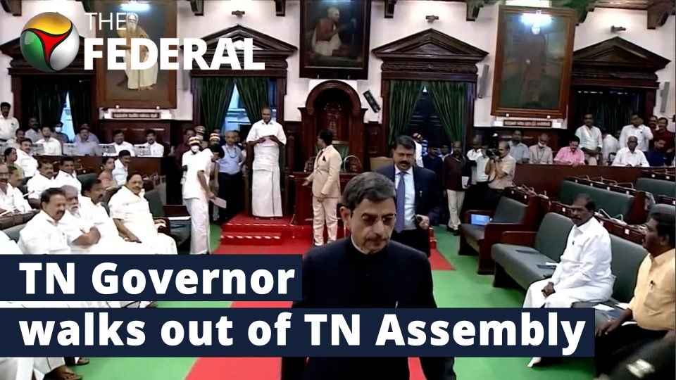 TN Guv walks out of Assembly after Stalin moves resolution against his speech