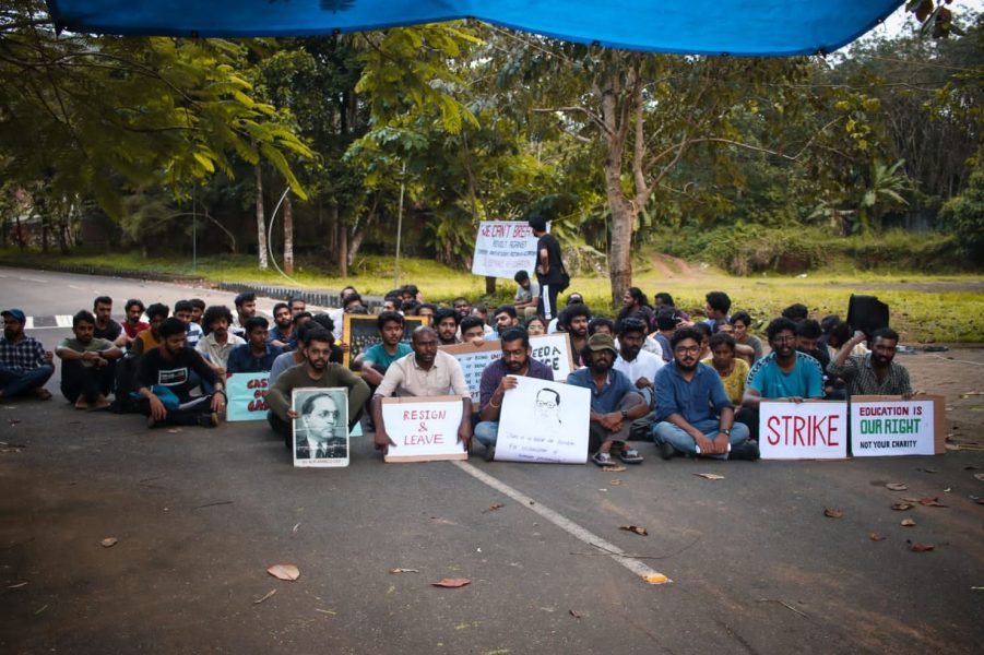 KR Narayanan Film Institute, KR Narayanan Film Institute, Dalits,. Crimes against Dalits, student protest, Kerala Film Institute, Thiruvananthapuram, caste bias