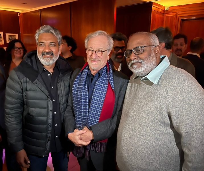 SS Rajamouli, Steven Spielberg, MM Keeravani, RRR, Naatu Naatu