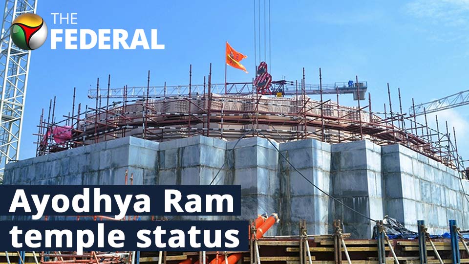 Ram temple construction in full swing