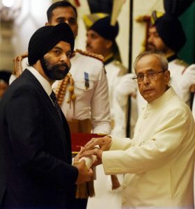 Ajay Banga, Padma Shri