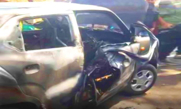 Pregnant woman, husband perish as car catches fire in Kerala