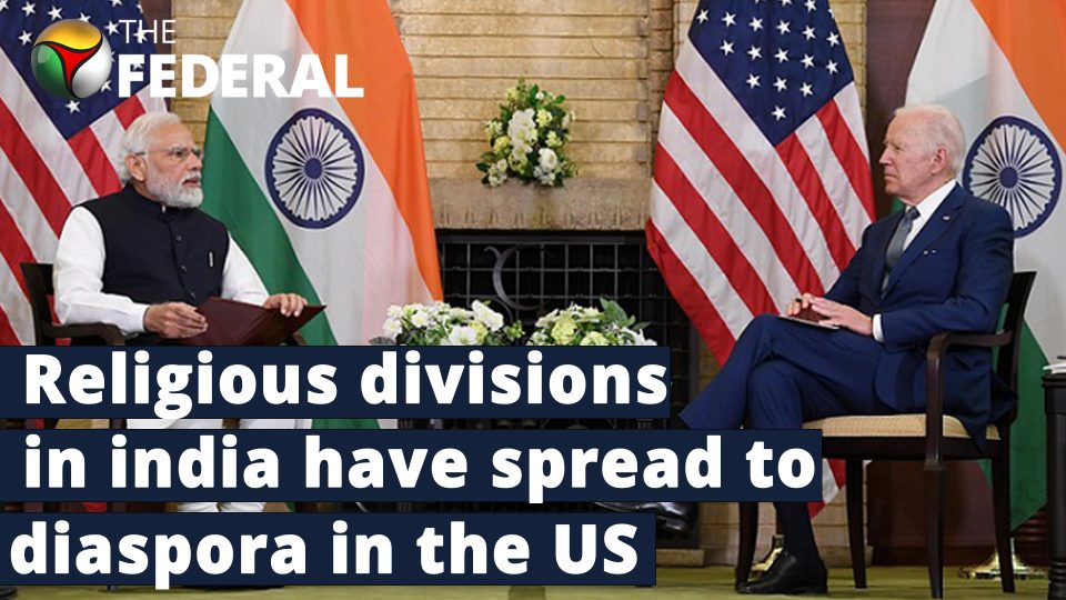 Religious divisions in India have spread to diaspora in the US
