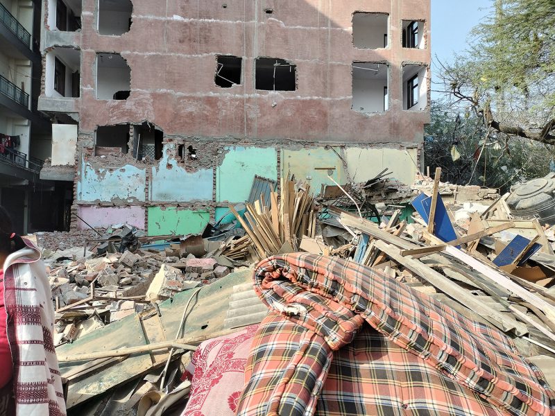 Mehrauli demolition: Residents suffer while AAP govt says  survey was ‘faulty’