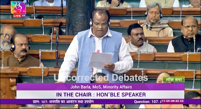 Christians contributed hugely for nation, didnt get respect: Union Minister John Barla