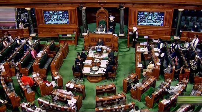 Lok Sabha, sati reference, adjourned