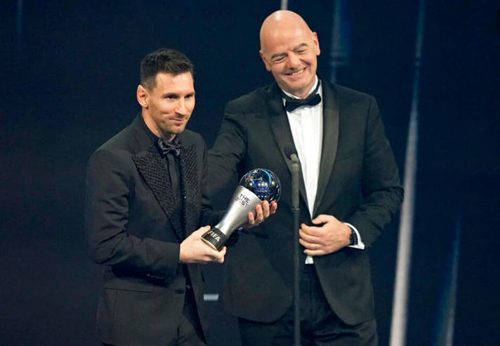 Lionel Messi wins FIFAs Best Men’s Player Award