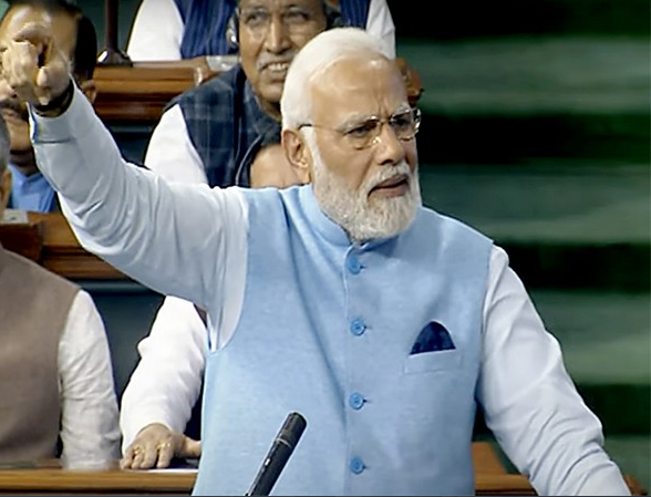 Modi speech Parliament