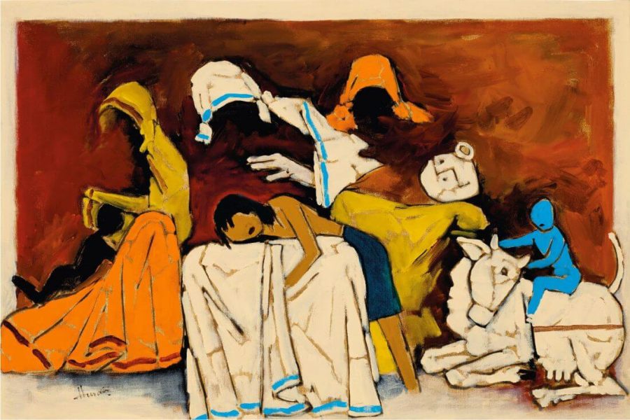 Mother Teresa IV, MF Husain