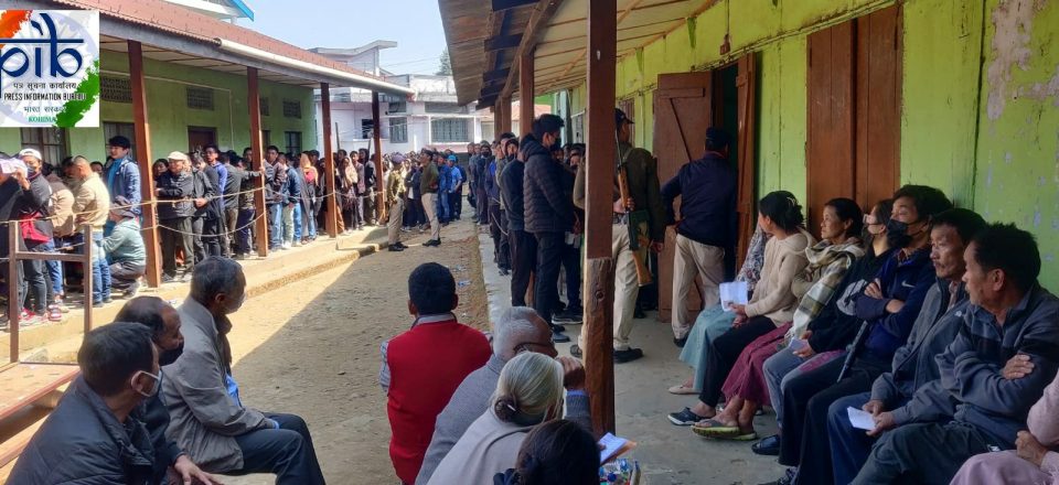 Assembly polls: 64% voter turnout in Meghalaya by 3pm, 73% in Nagaland