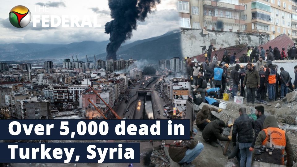 Death toll crosses 5,000 in Turkey, Syria