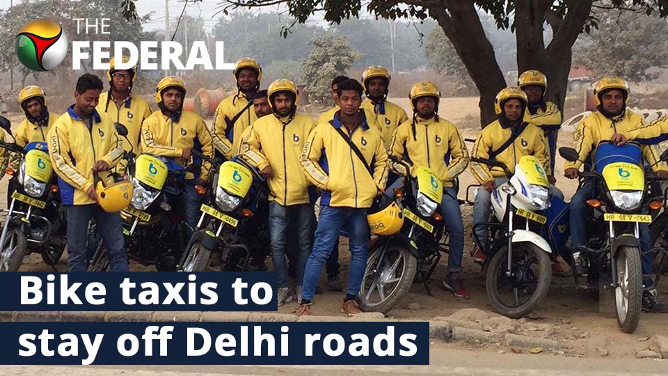 Delhi govt warns bike taxis against plying, says breach of Motor Vehicles Act