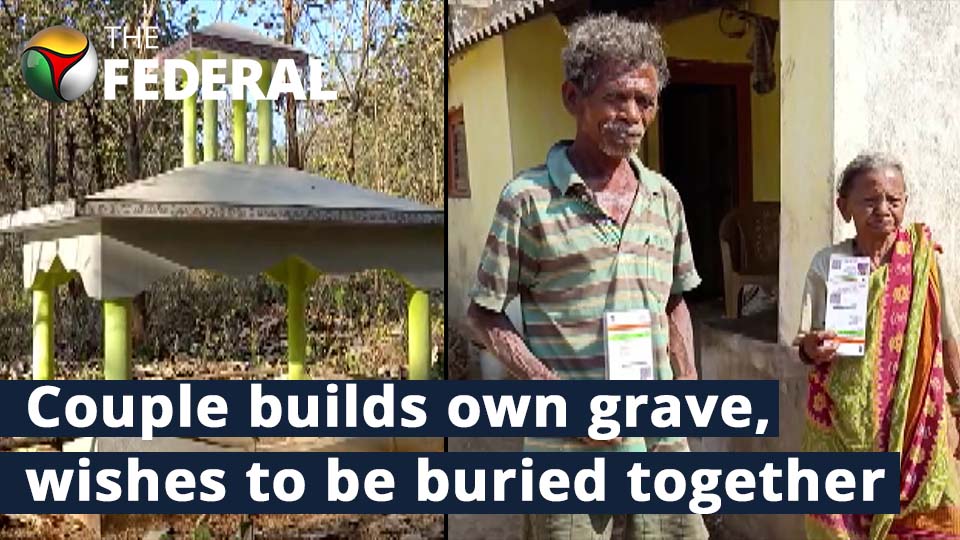 Odisha couple constructs own tomb for Peaceful Afterlife