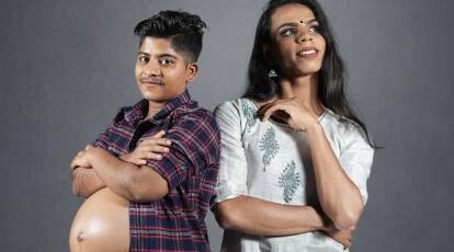 Transgender couple, Kerala, baby, Zahhad, Ziya, first trans man's pregnancy in India