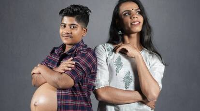 Transgender couple, Kerala, baby, Zahhad, Ziya, first trans mans pregnancy in India