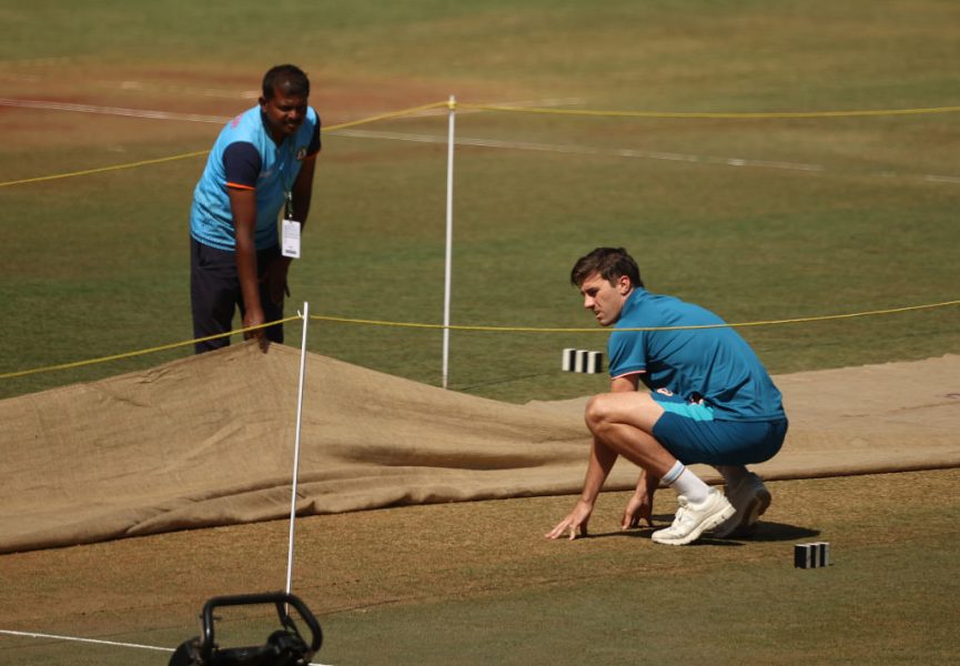 India vs Australia Test series Nagpur pitch Pat Cummins