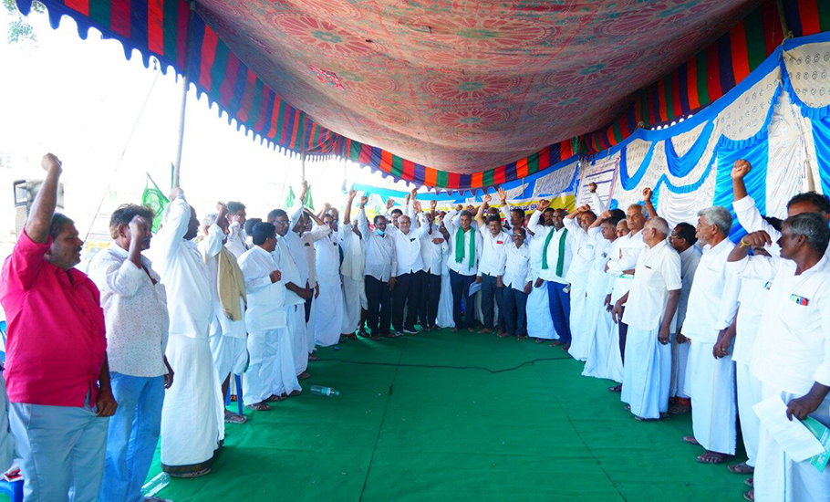 Rayalaseema farmers meeting in Nandyala