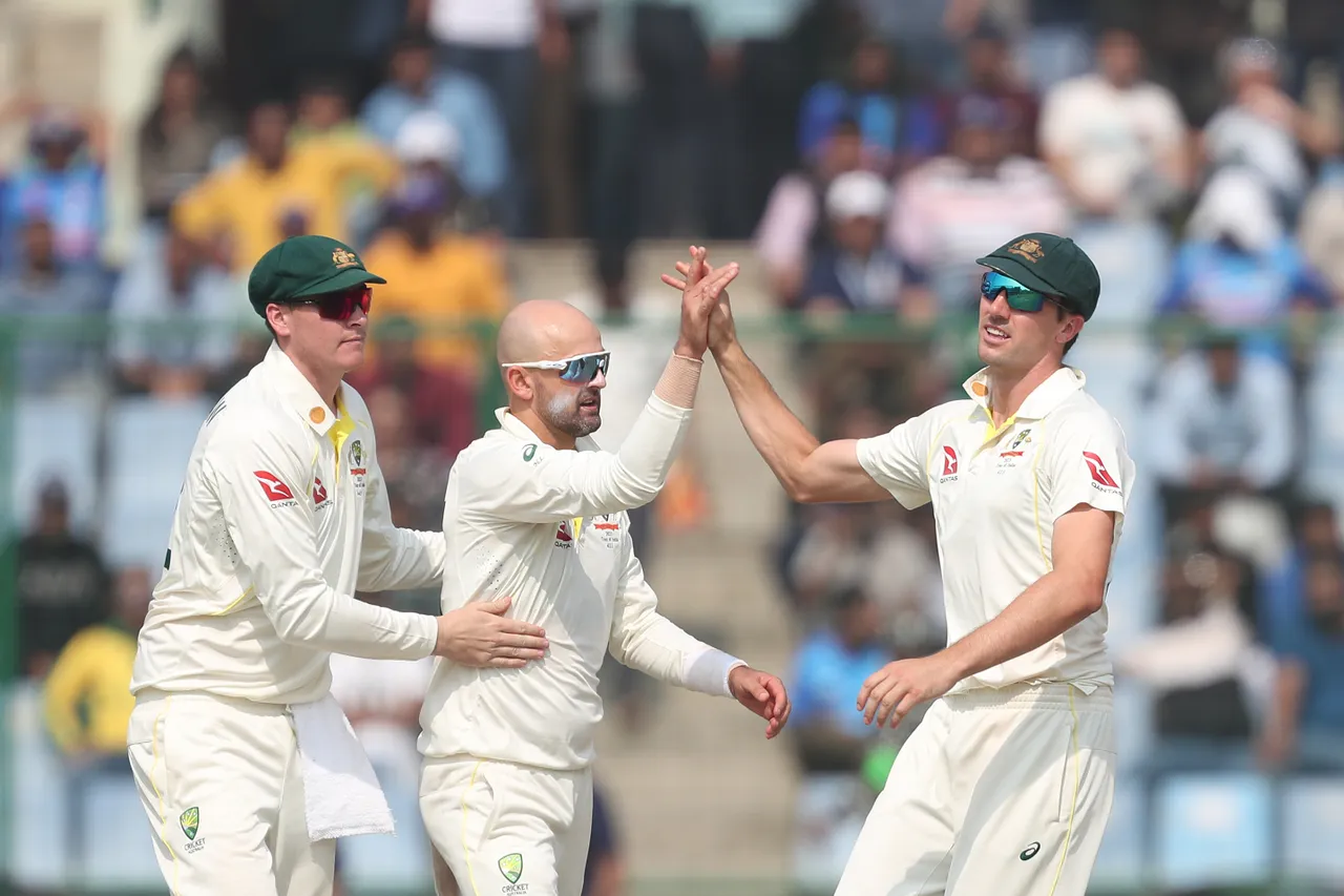 Delhi Test: Australia takes 62-run lead on Day 2 after Lyons fifer