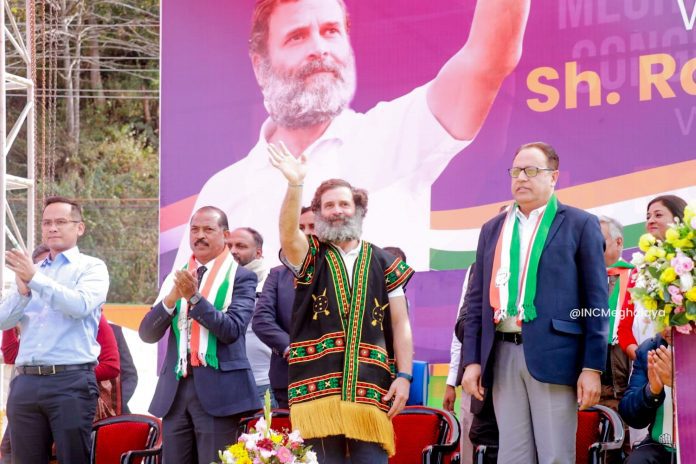 Rahul Gandhi, Meghalaya elections