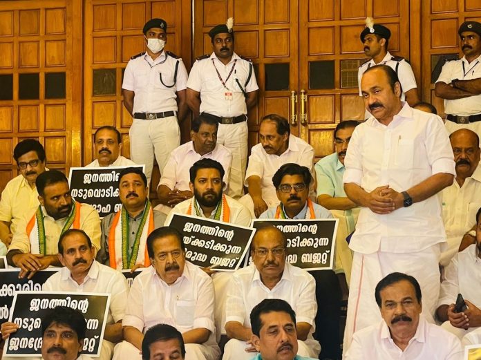 Kerala, UDF, United Democratic Front, Kerala UDF, A N Shamseer, Leader of opposition V D Satheesan, MLAs, Tax proposals, fuel and liquor sales