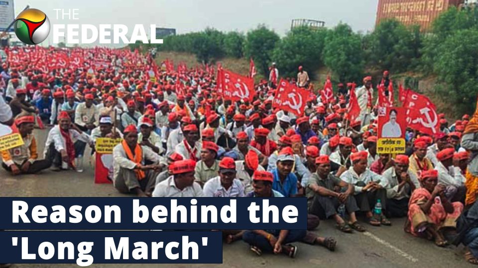 Why are Maharashtra farmers protesting?