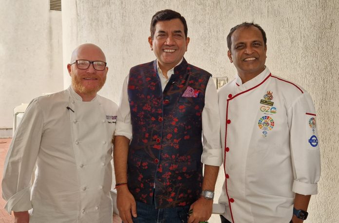 Scottish Masterchef winner Gary Maclean, Sanjeev Kapoor, Indian food