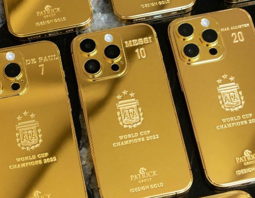 Lionel Messi orders 35 custom-made gold iPhones for World Cup-winning team, staff