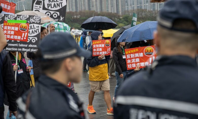 Hong Kong witnesses first authorised protest in 3 years, but with restrictions