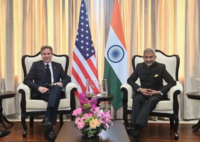 EAM Jaishankar discusses bilateral ties, global issues with US Secy of State Blinken