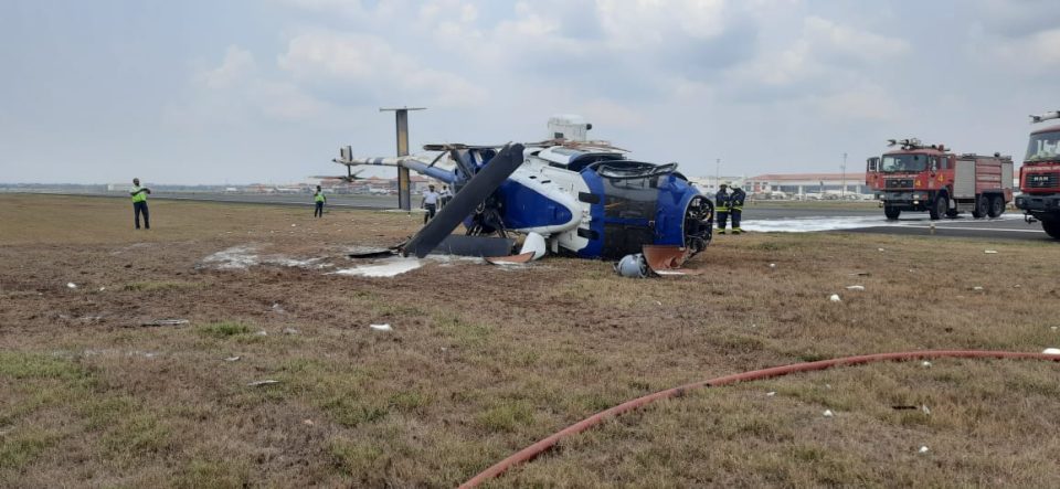 Kochi runway shut for 2 hours after Coast Guard chopper crash-lands