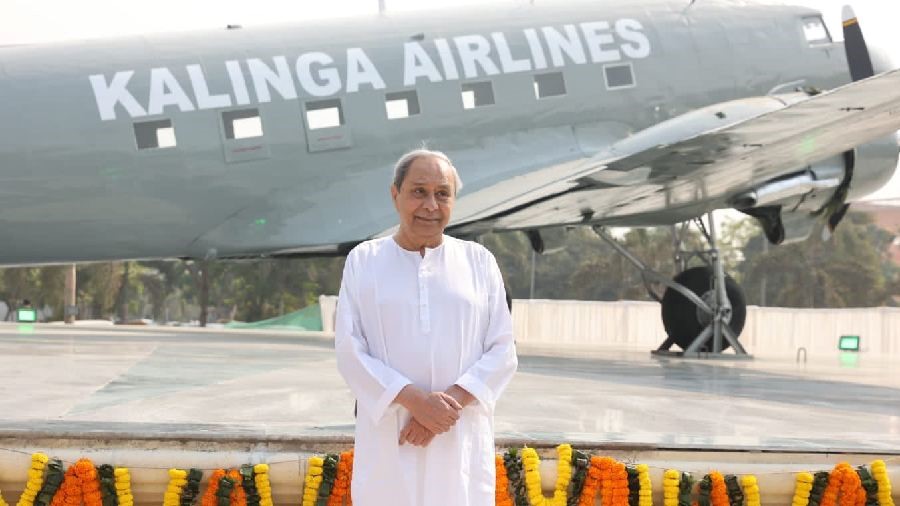 Odisha CM unveils Biju Patnaiks Dakota aircraft for public viewing in Bhubaneswar